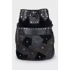 Bucket bag with a strap