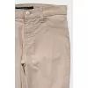 Low-waist tapered trousers with pockets
