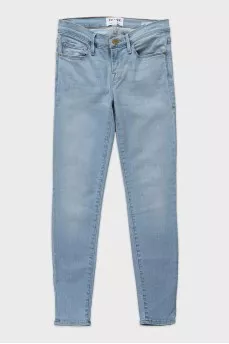 Світло-блакитні джинси skinny fit