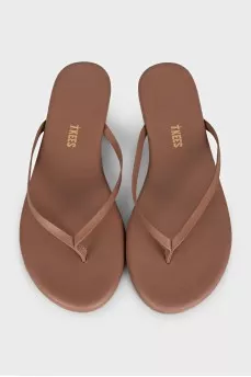 Lily Cappuccino Slippers