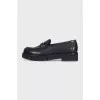 Black Gancini loafers