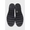 Black Gancini loafers