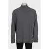 Men's zip-up jumper with tag