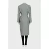 Green wool coat