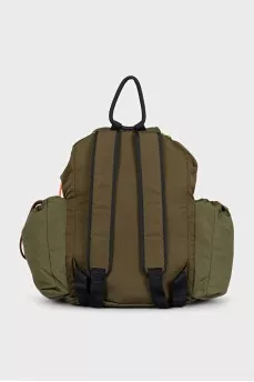 Men's green backpack