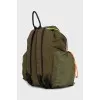 Men's green backpack