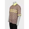 Men's polo shirt with tag