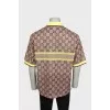 Men's polo shirt with tag