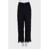 Lace pants with tag