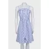 Striped fitted sundress