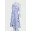 Striped fitted sundress