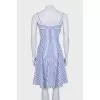 Striped fitted sundress