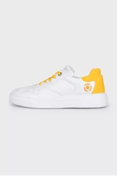 White sneakers from Stand with Ukraine