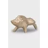 Golden crystal figurine