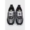 Black Chain Reaction sneakers