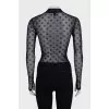 Black long sleeve with signature print