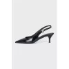 Sfera slingbacks with tag