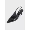 Sfera slingbacks with tag