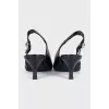 Sfera slingbacks with tag