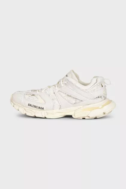 Men's white Track sneakers
