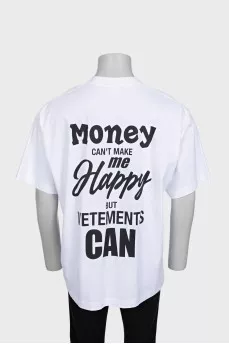 Men's oversized T-shirt with tag