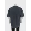Чоловіча oversize футболка з вишивкою