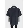 Чоловіча футболка oversize з вишивкою