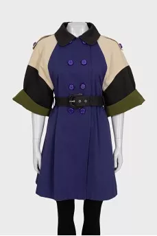 Vintage cropped trench coat
