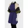 Vintage cropped trench coat