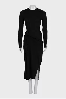 Rivi Black Bodycon Dress