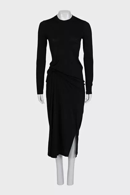 Rivi Black Bodycon Dress