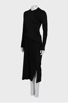 Rivi Black Bodycon Dress