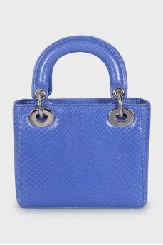 Lady Dior leather mini bag