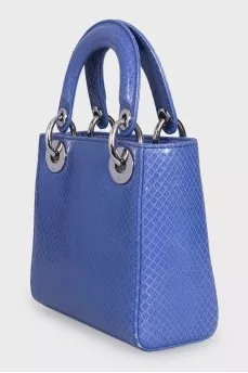 Lady Dior leather mini bag