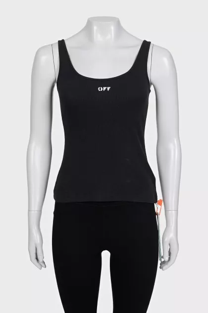 Black Off Stamp T-shirt