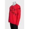 Мужской oversize свитшот с биркой