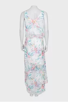 Maxi sundress in a floral print