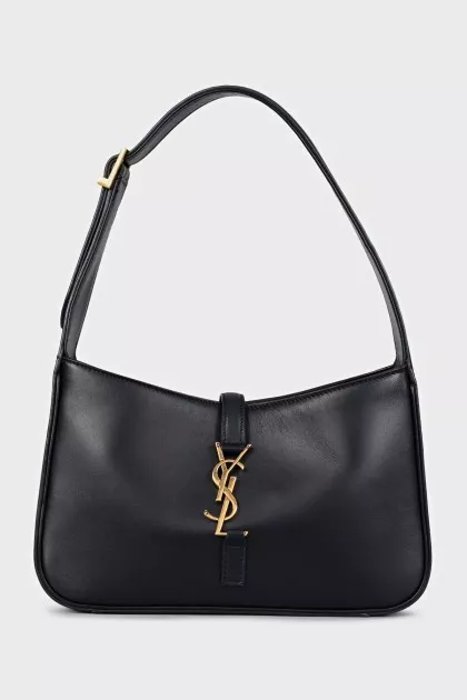 Leather bag with gold-tone hardware LE 5 À 7