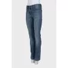 Blue skinny fit jeans with logo