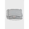 Mademoiselle Chic Medium Flap Blue Bag