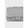 Mademoiselle Chic Medium Flap Blue Bag