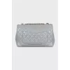Mademoiselle Chic Medium Flap Blue Bag