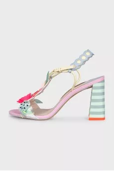 Шкіряні босоніжки Rosette Glinda