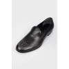 Men's lofors with rivets in front