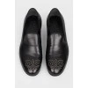 Men's lofors with rivets in front