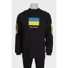Світшот унісекс з яскравим принтом
