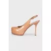 Patent leather slingbєki