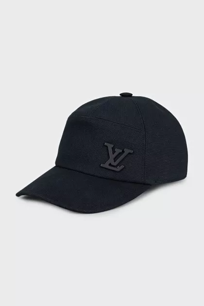 Men's black Aerogram cap