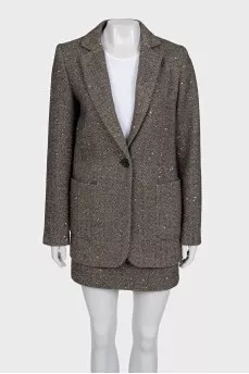 Costume decorated with sequins