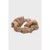 Silk hair scrunchie